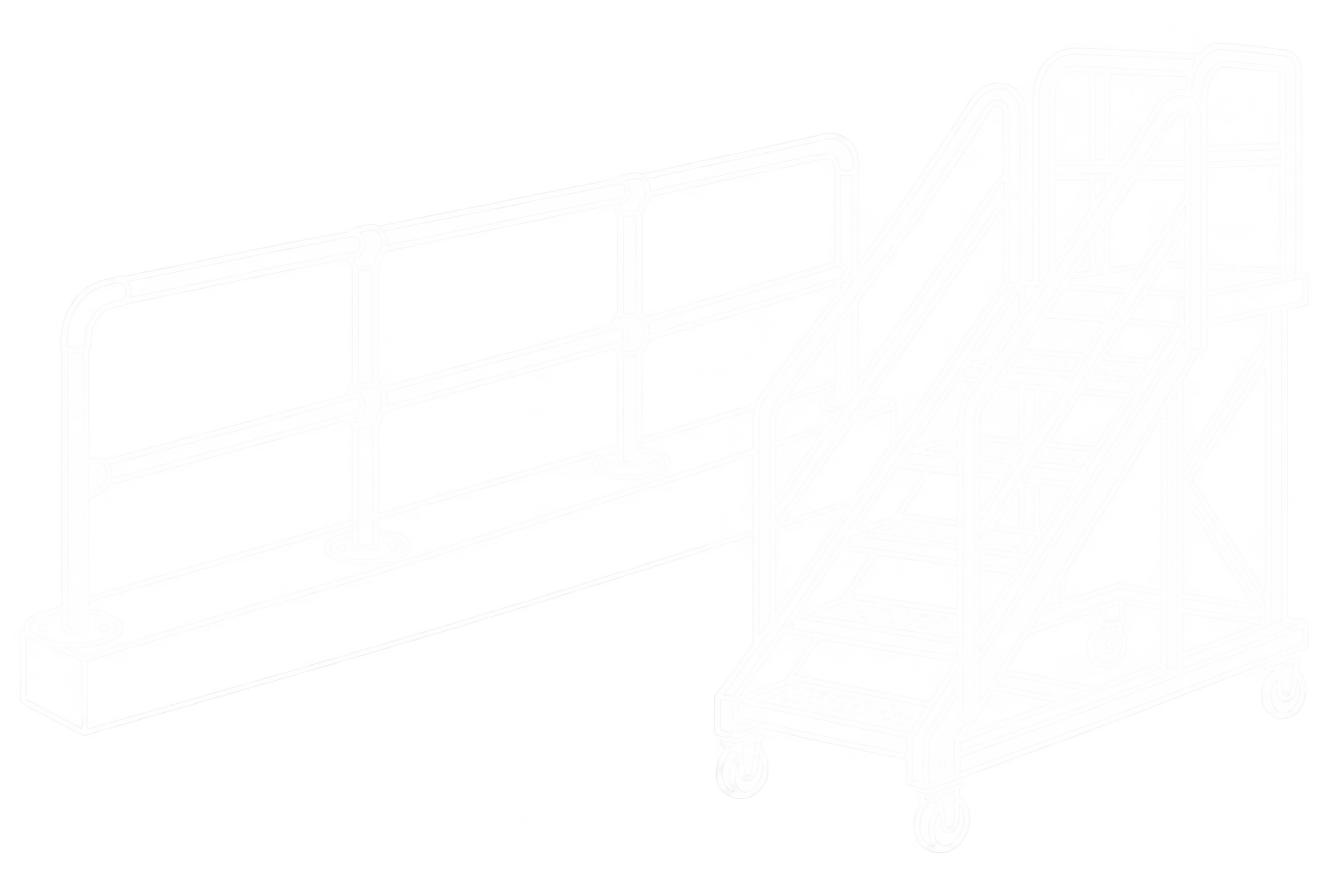 Handrails-ladders
